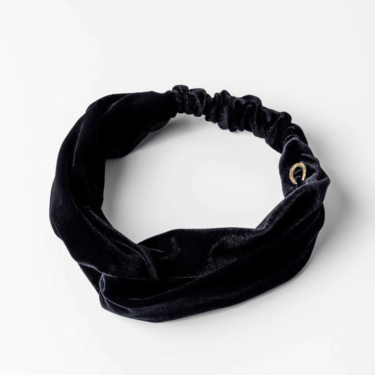 H&Co Headband Noir et or Bandeau